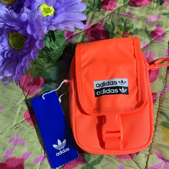 adidas Bags Adidas Ryv Map Crossbody Bag In Signal Coral Poshmark